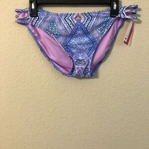 Xhiliration Hipster Bikini Bottom Swimsuit NWT